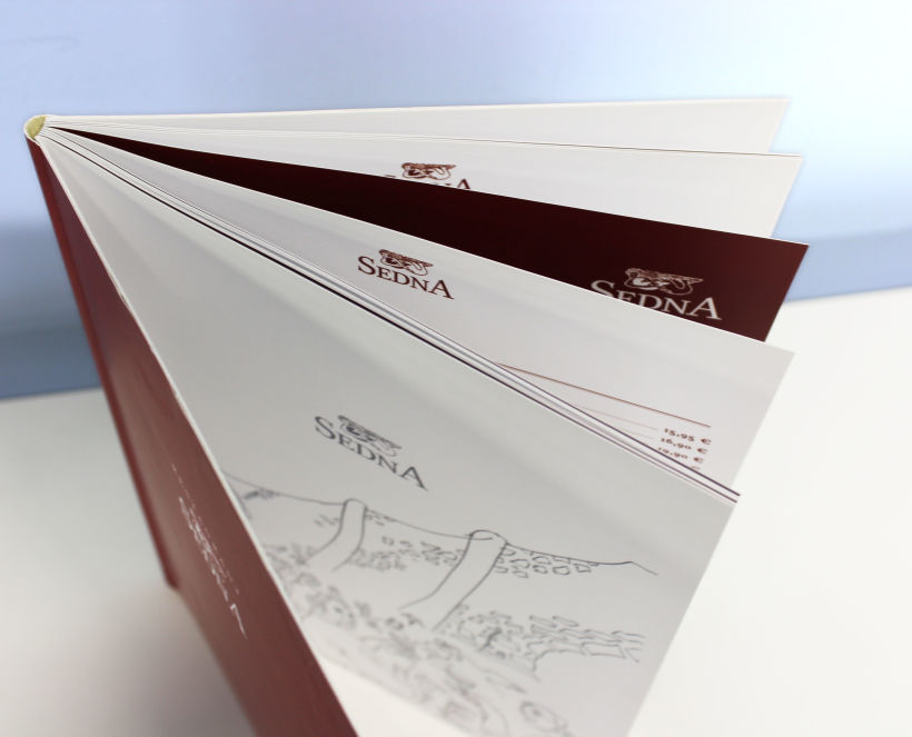 Diseño e impresión para Restaurante Sedna 2