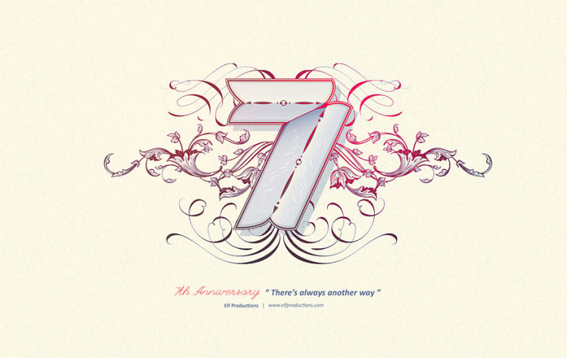 7th Anniversary Letterings 3