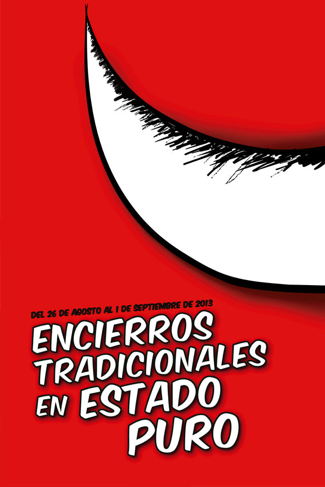 Propuesta cartel anunciador Encierros San Sebastián de los Reyes 2013  0