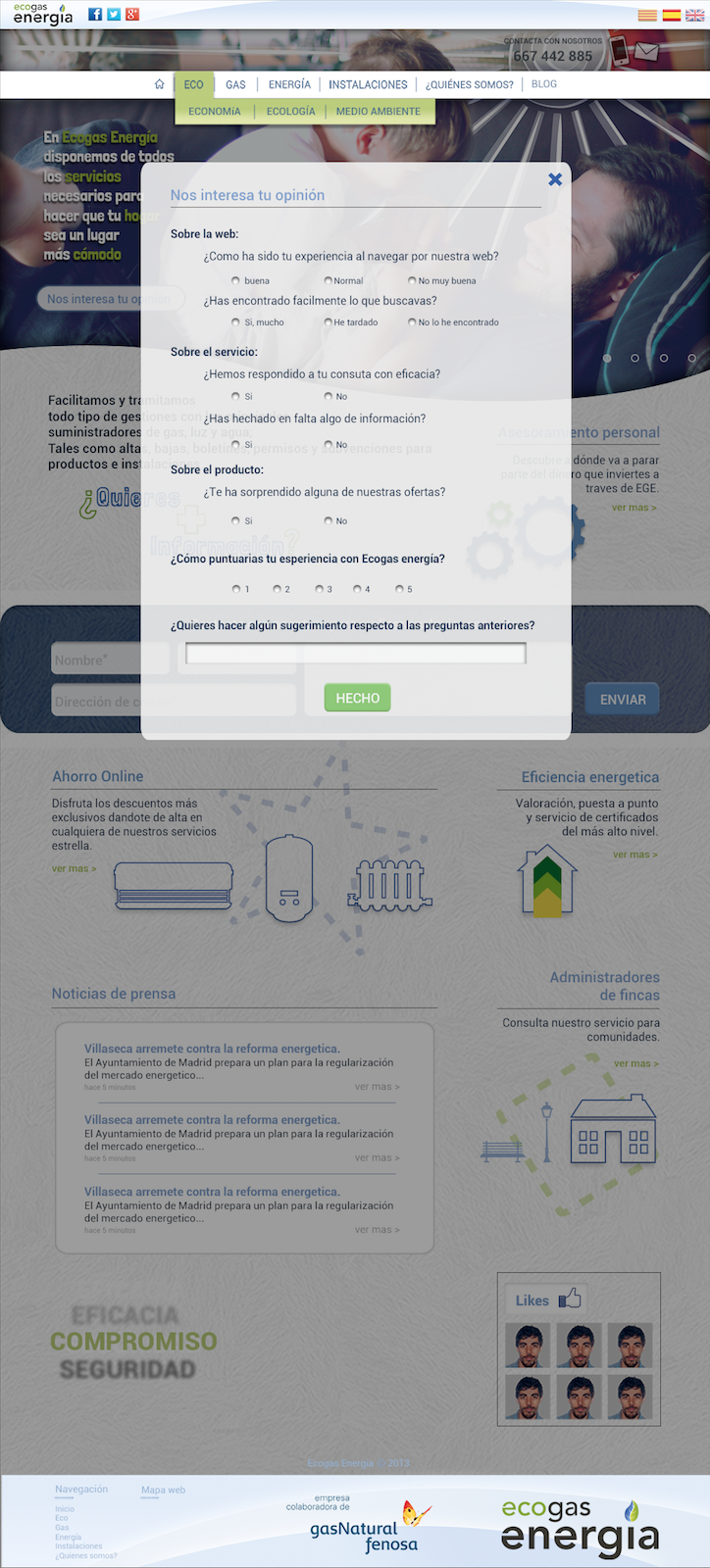 Diseño logo y web: Ecogas Energía  2