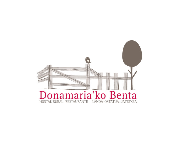 Diseño de marca para el Hostal Rural Donamariko Benta 1