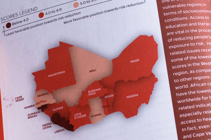 Risk reduction index in West Africa 4