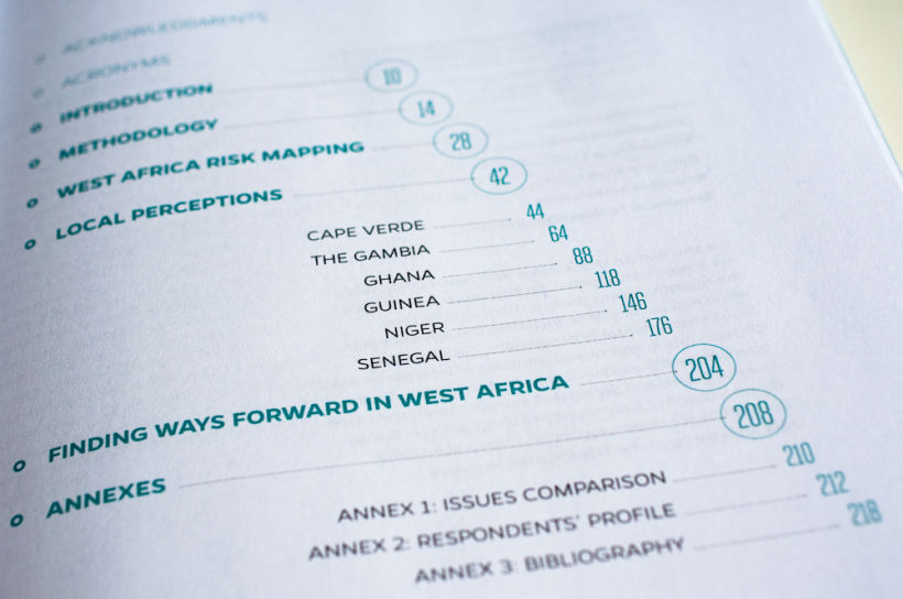Risk reduction index in West Africa 2