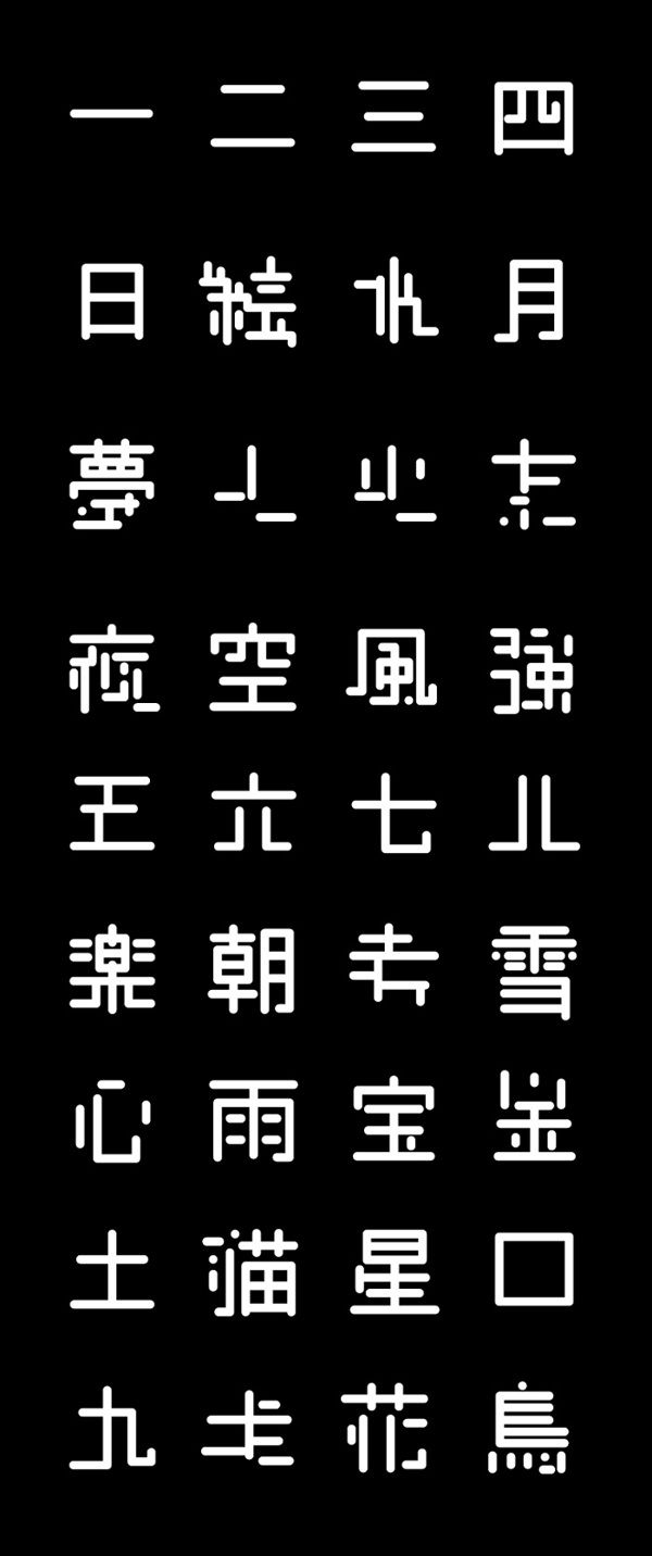 Asia. Icon Typography. 1