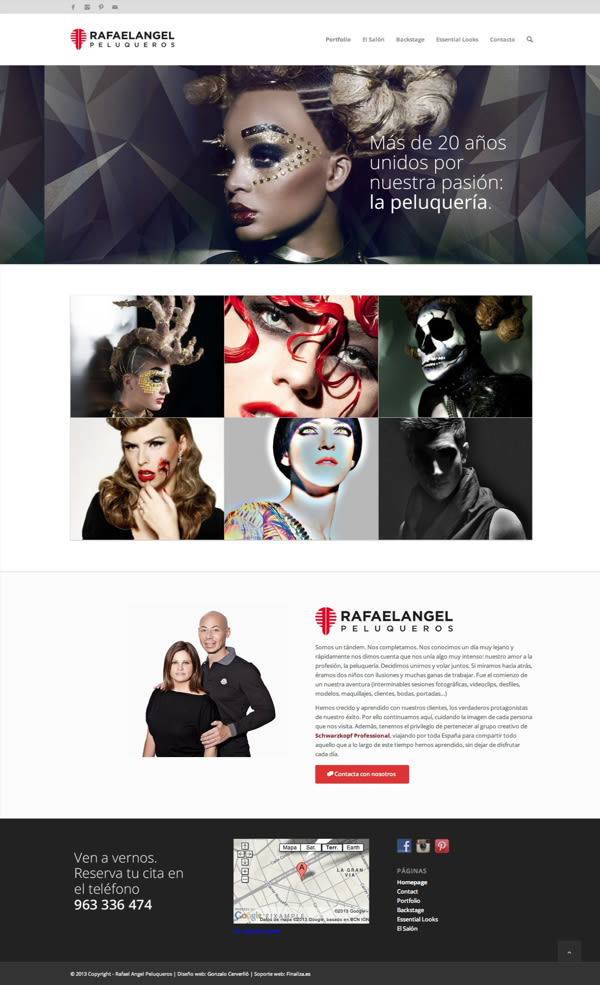 Rafaelangel Peluqueros Branding & Web 1