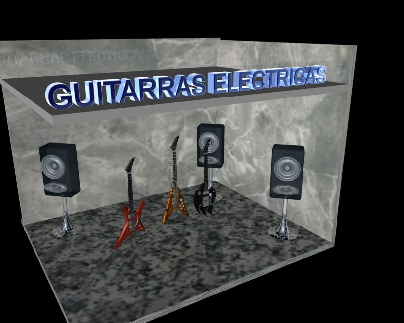 Guitarras Eléctricas en 3d 0