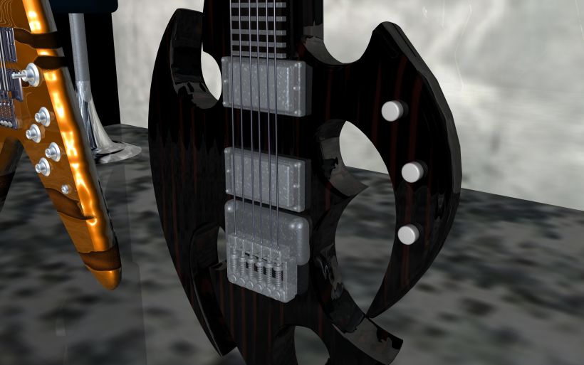 Guitarras Eléctricas en 3d 6