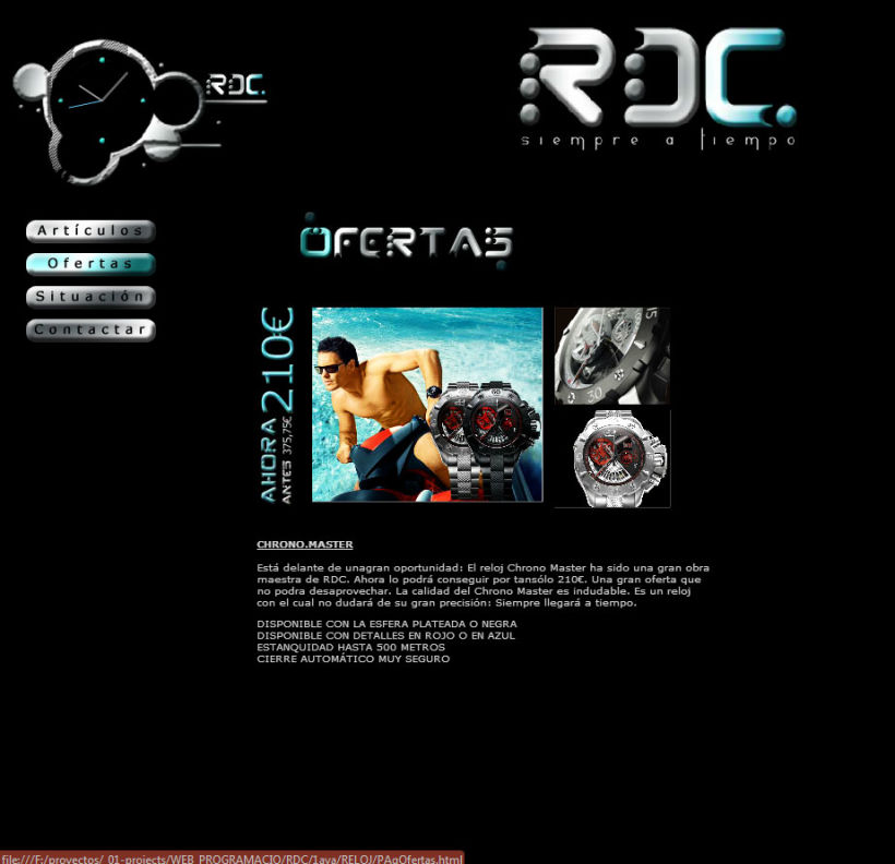 Web Relojeria rdc 3