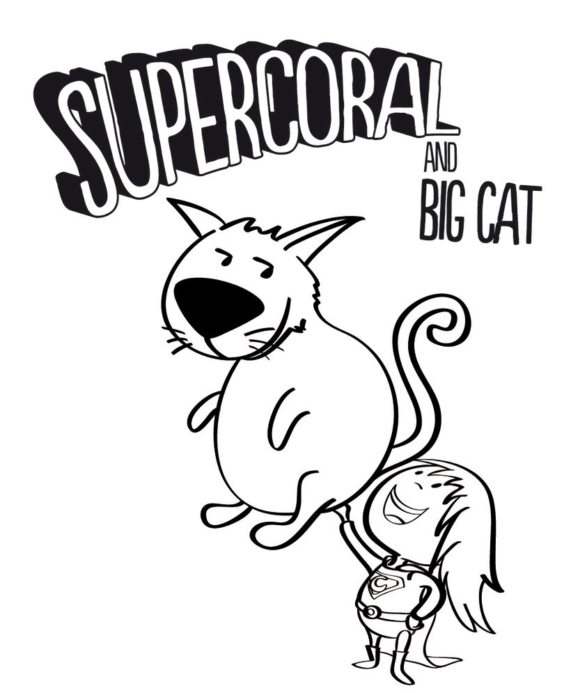 SuperCoral and Big Cat -1