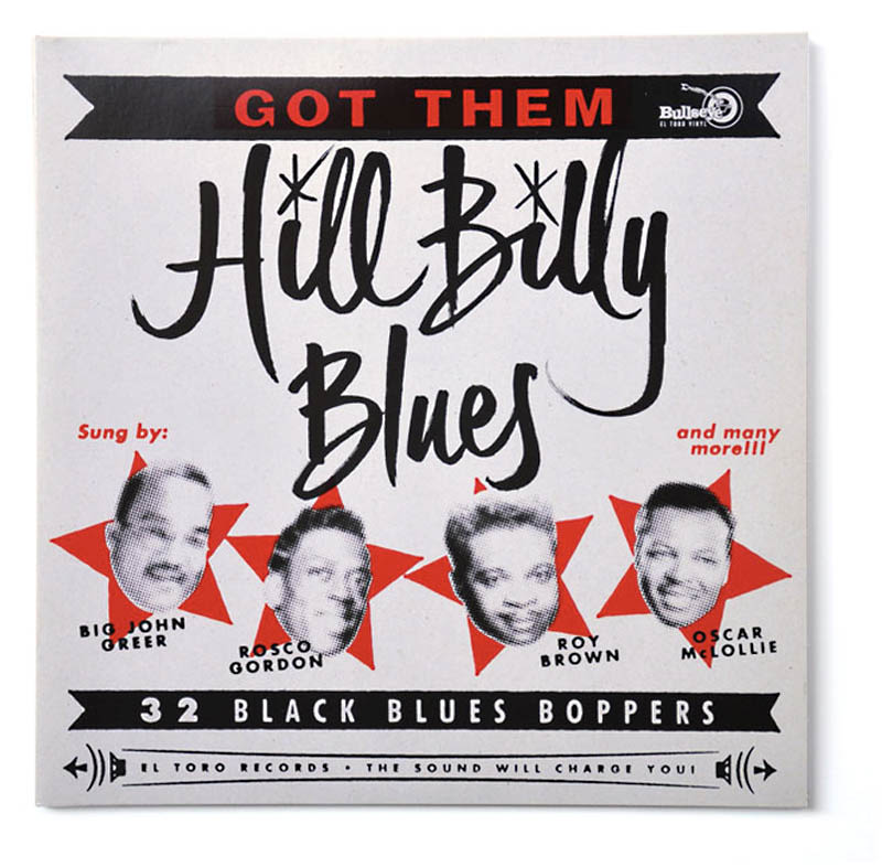 Hill Billy Blues. Portada para disco. 0