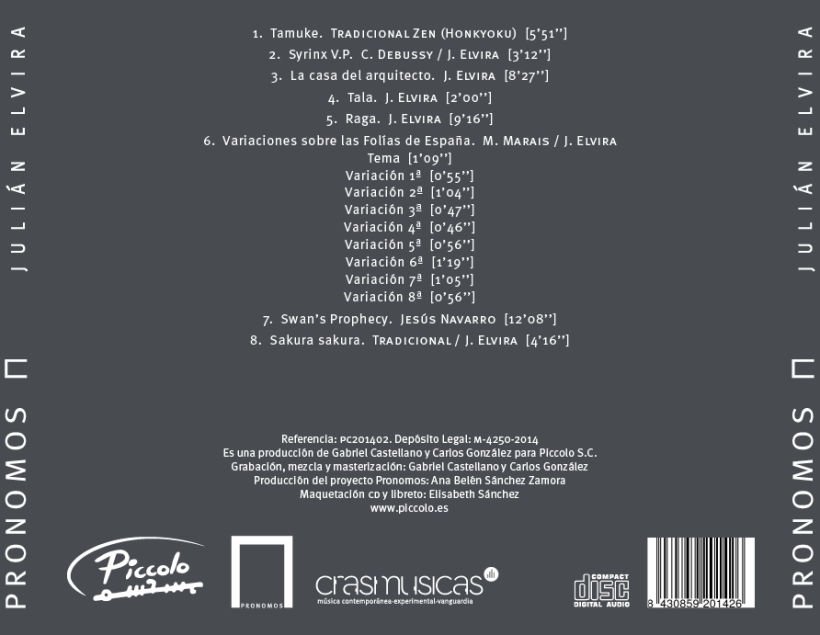 PRONOMOS - CD Música 7