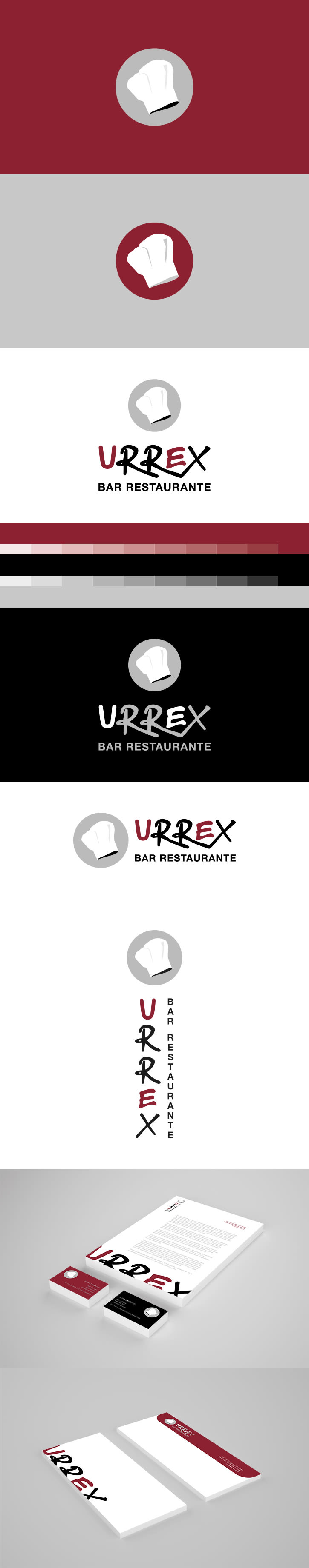 Identidad visual — URREX Bar Restaurante 1