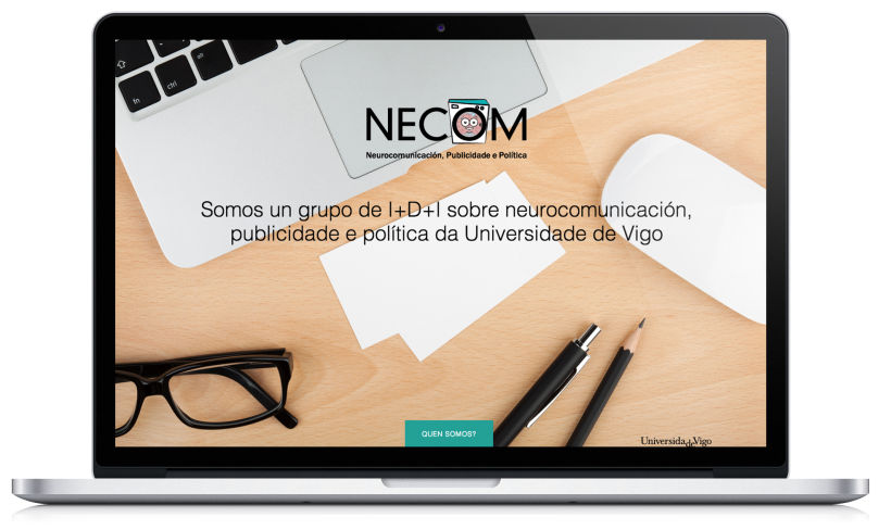 Web para el grupo NECOM 1