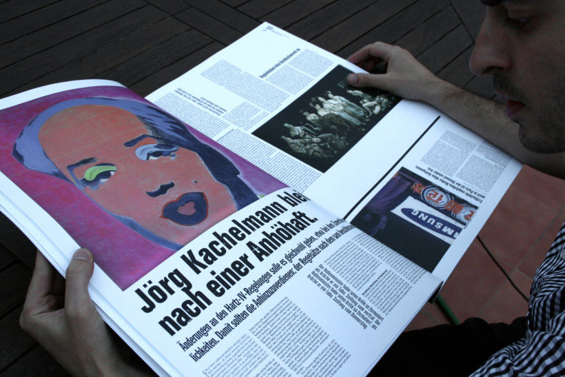 "X" Magazine, revista cultural: Disseny Editorial 10