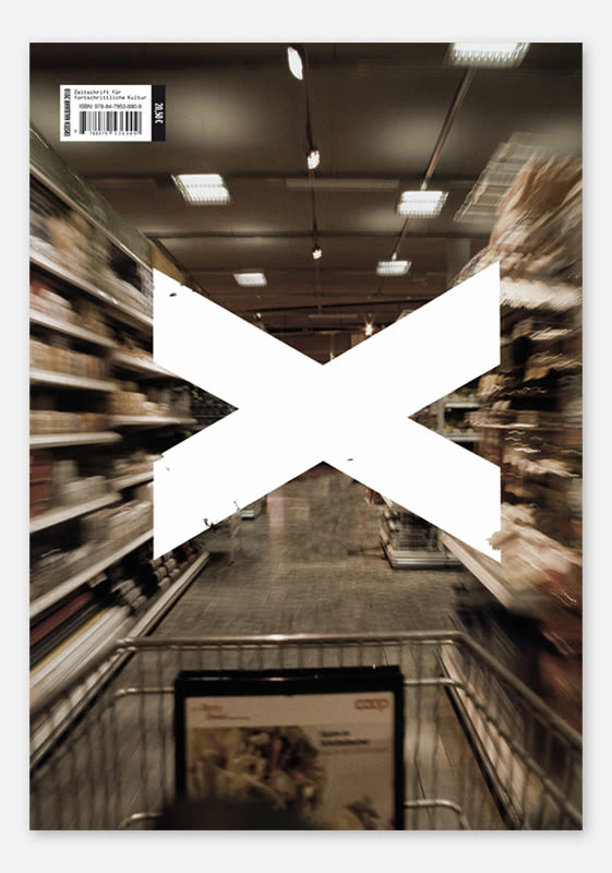 "X" Magazine, revista cultural: Disseny Editorial 1