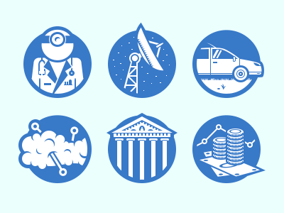 Iconos de Sectores Empresariales 0