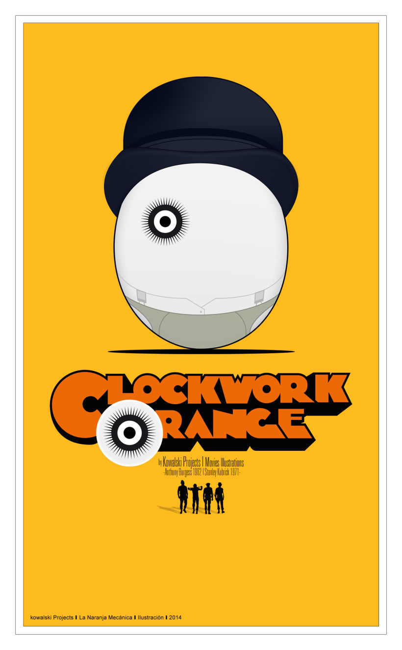 Kowalski Projects / Movies Illustration - Clockwork Orange - -1