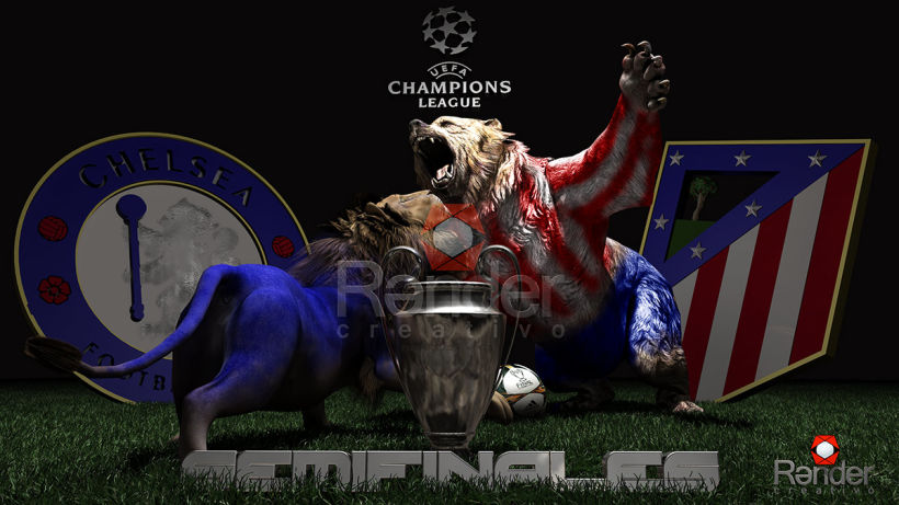 Semifinal Champions League: Atlético de Madrid- Chelsea -1