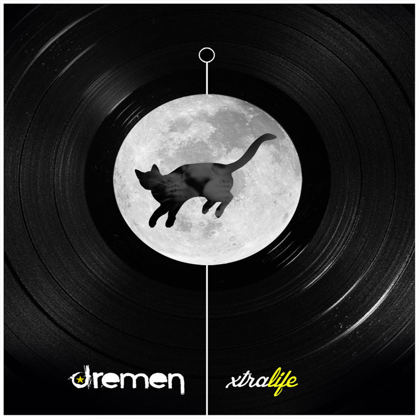 Diseño de disco para ''Xtralife'' de Dremen -1