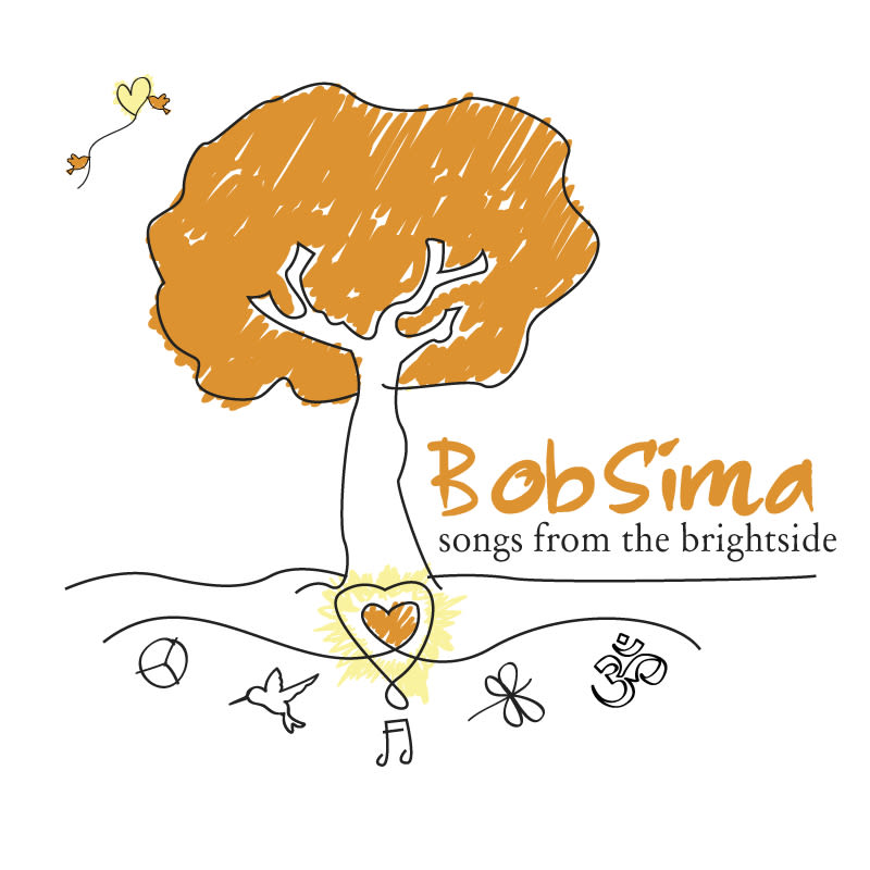 BOB SIMA - Diseño para camiseta del cantautor Bob Sima 0