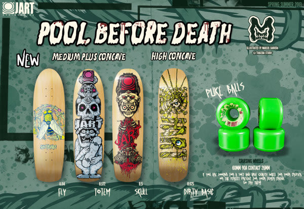 Jart Skateboards - Pool Before Death Series 1
