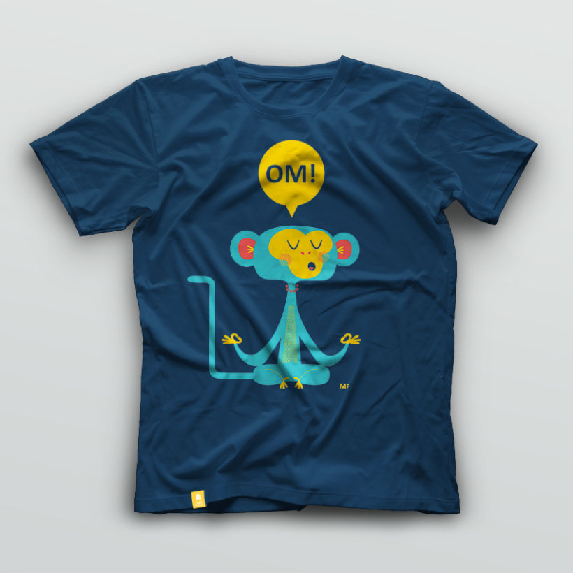 Camiseta Mono OM! 3