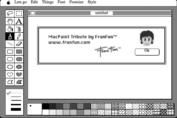 MacPaint Tribute by FranFun™ [in progress] 5