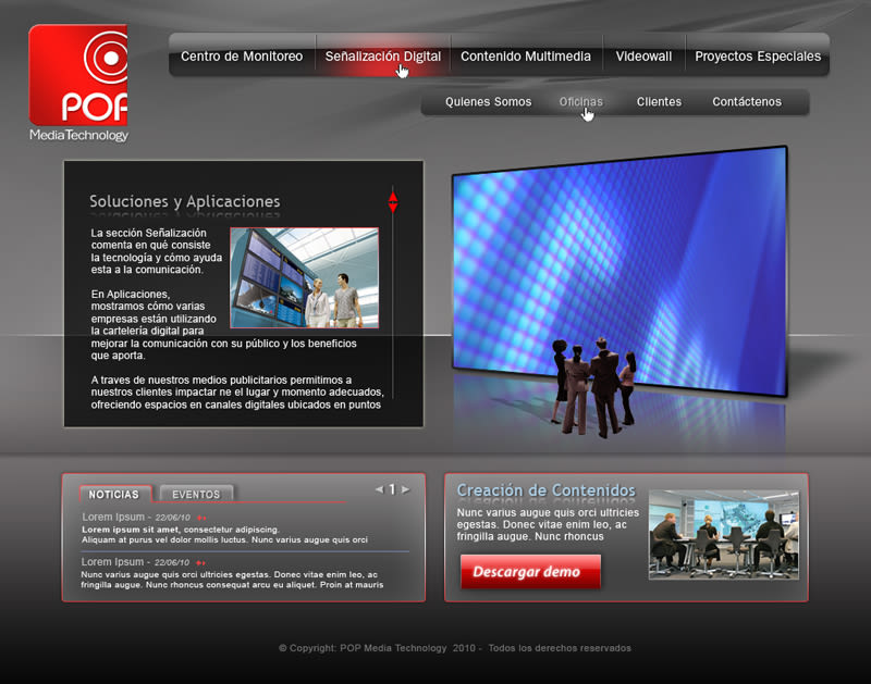 Pop Multimedia - Diseño interactivo 0