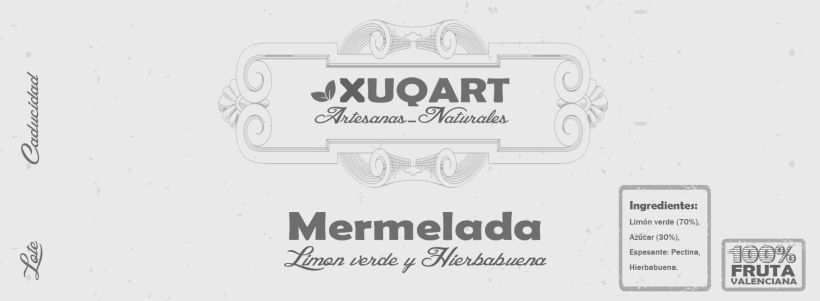 Logo y Branding XUQART, Mermeladas y Salsas Artesanas 2