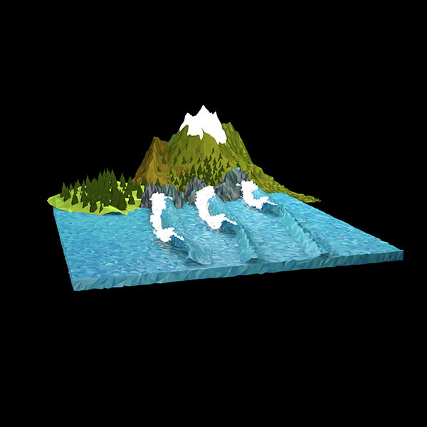 Surf Art 3D - LowPoly 6