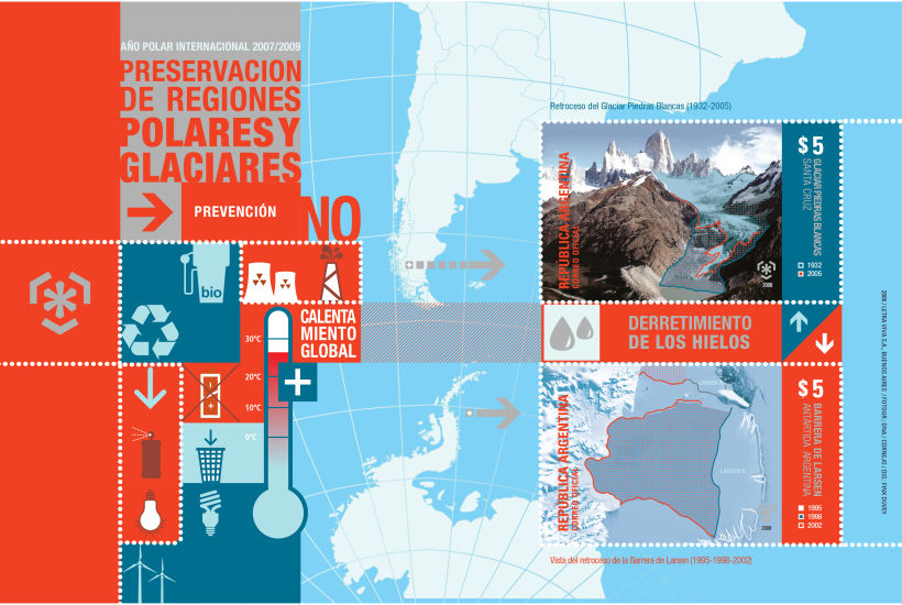 Hoja Block Año Polar Internacional 2007-2009 1