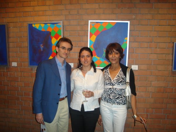 1st Exposition : Arte per tuti (IIC-Guatemala) Students and me. 8