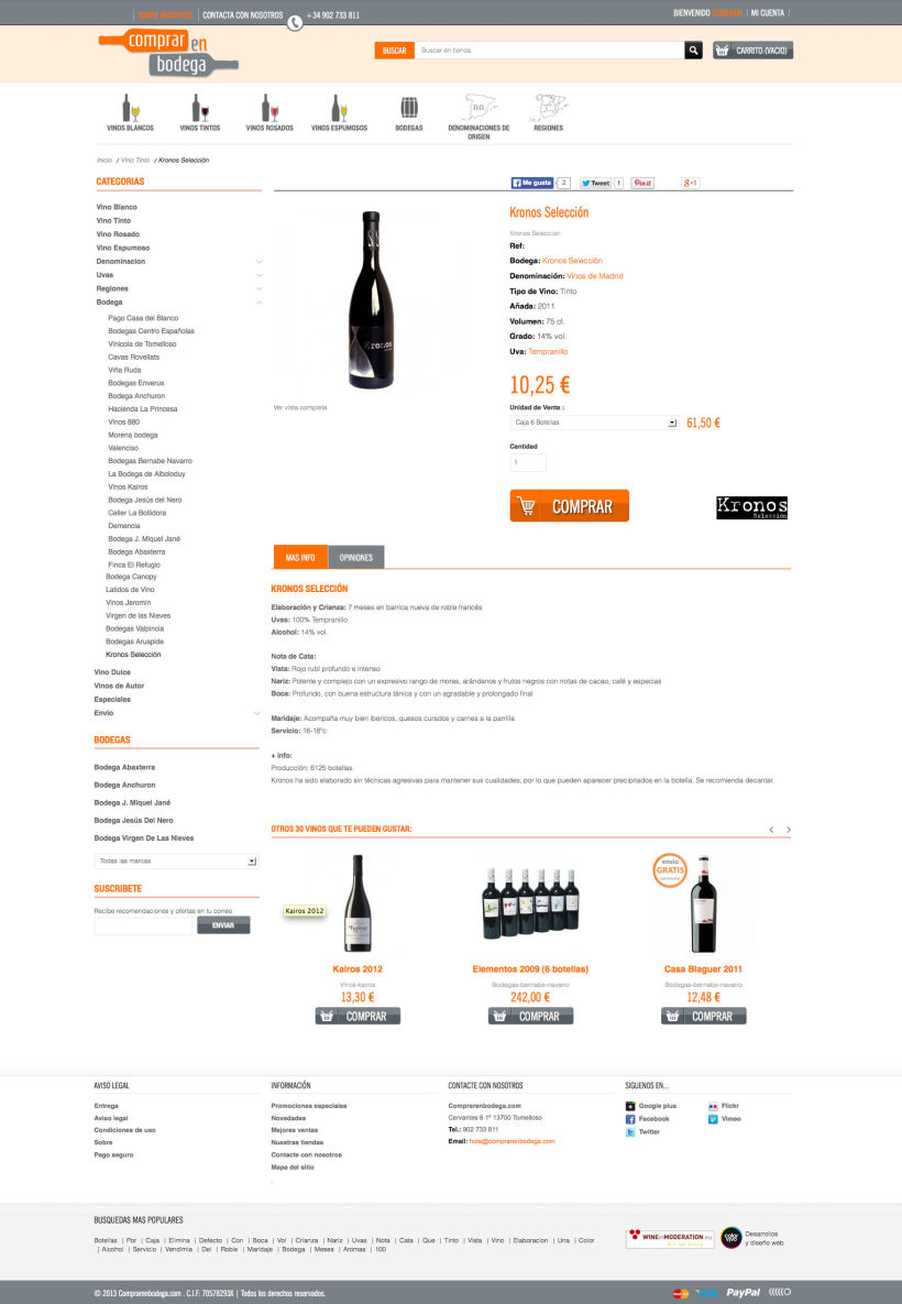 Comprarenbodegas - Tienda on line de Vinos y licores 2