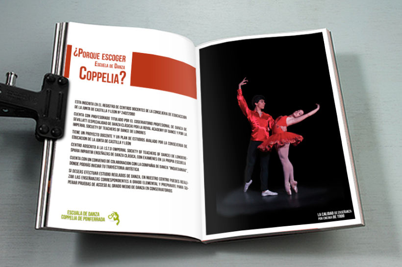 Revista escuela de danza Coppela 4