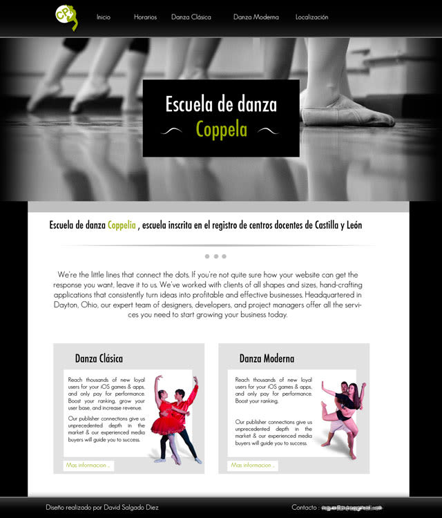 Revista escuela de danza Coppela 6