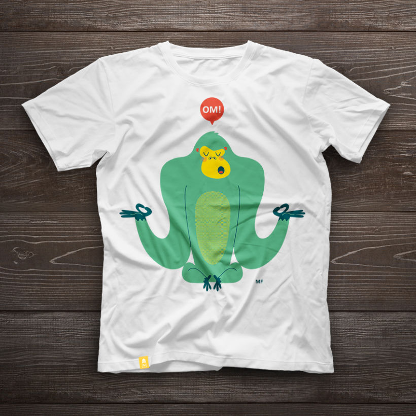 Camiseta Gorila OM! 3