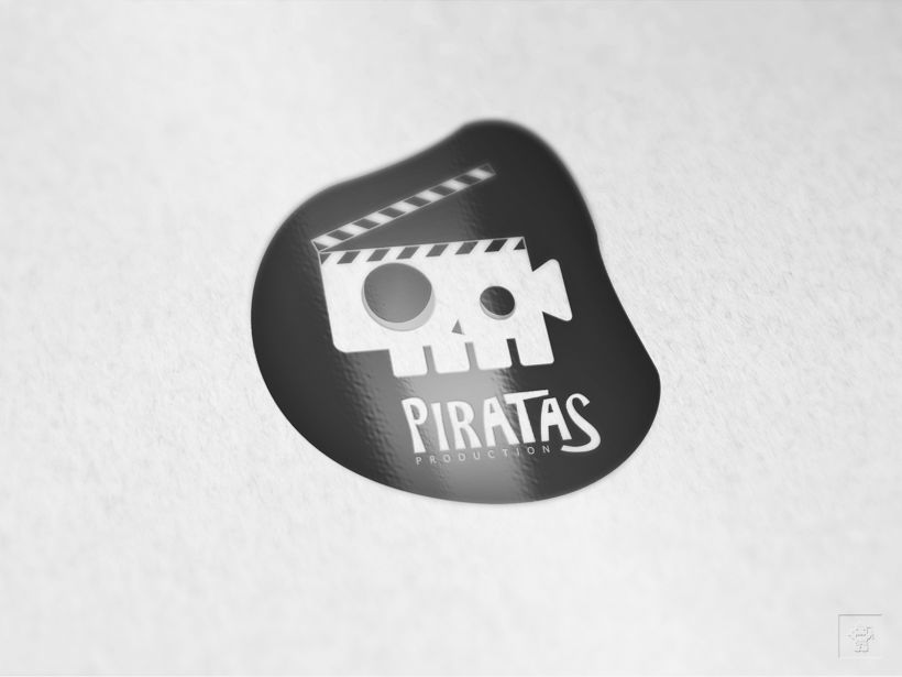 Identidad corporativa "PIRATAS productions", productora de Spots, videos... 6