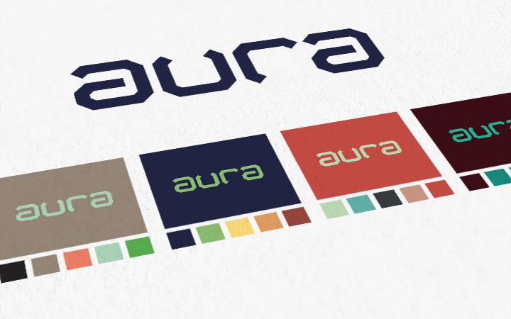 AURA Café. Diseño de Marca e Identidad. 5
