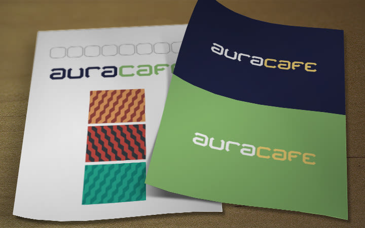 AURA Café. Diseño de Marca e Identidad. 7