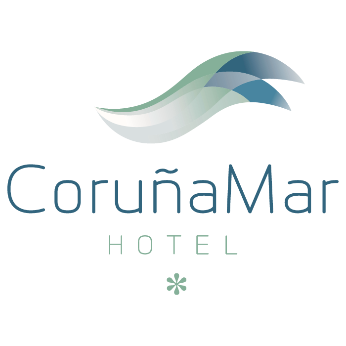 Identidad corporativa de Hotel Coruña Mar 0
