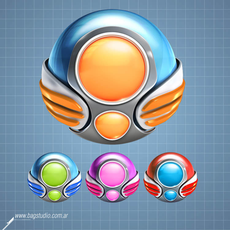 Proyecto: Set de esferas 3D 2