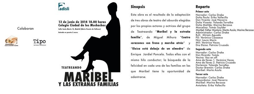 Díptico Maribel y las extrañas familias -1