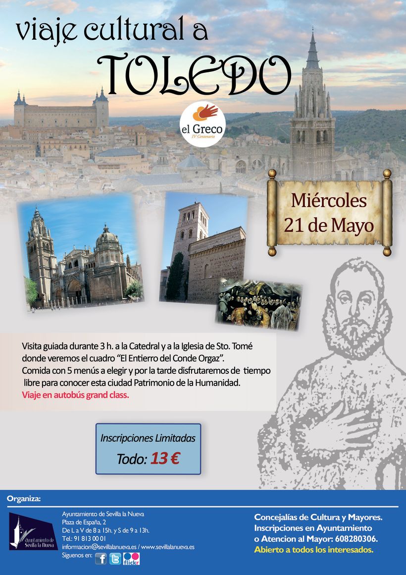 Cartel viaje a Toledo -1