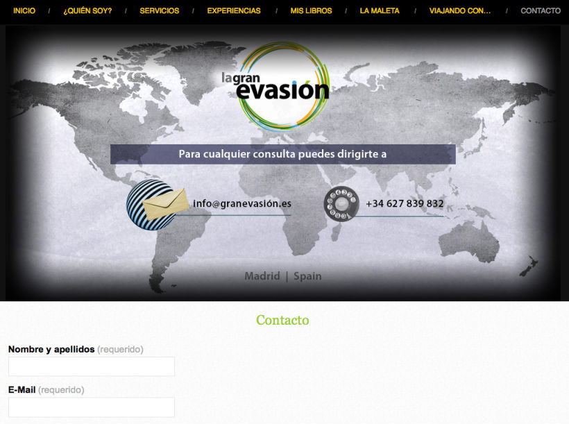 La Gran Evasión | una web profesional que combina experiencias y servicios 7