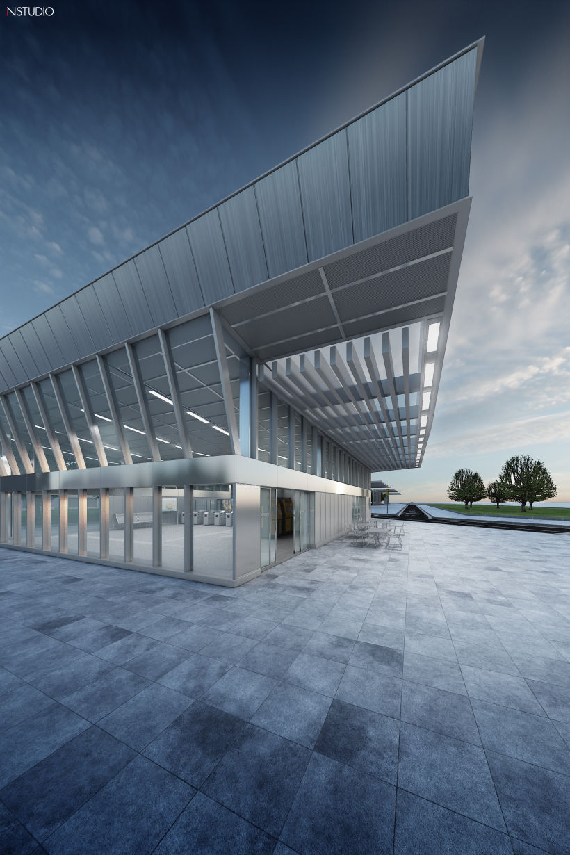 CG Images - Arquitectura estación de Ferrocarriles 0