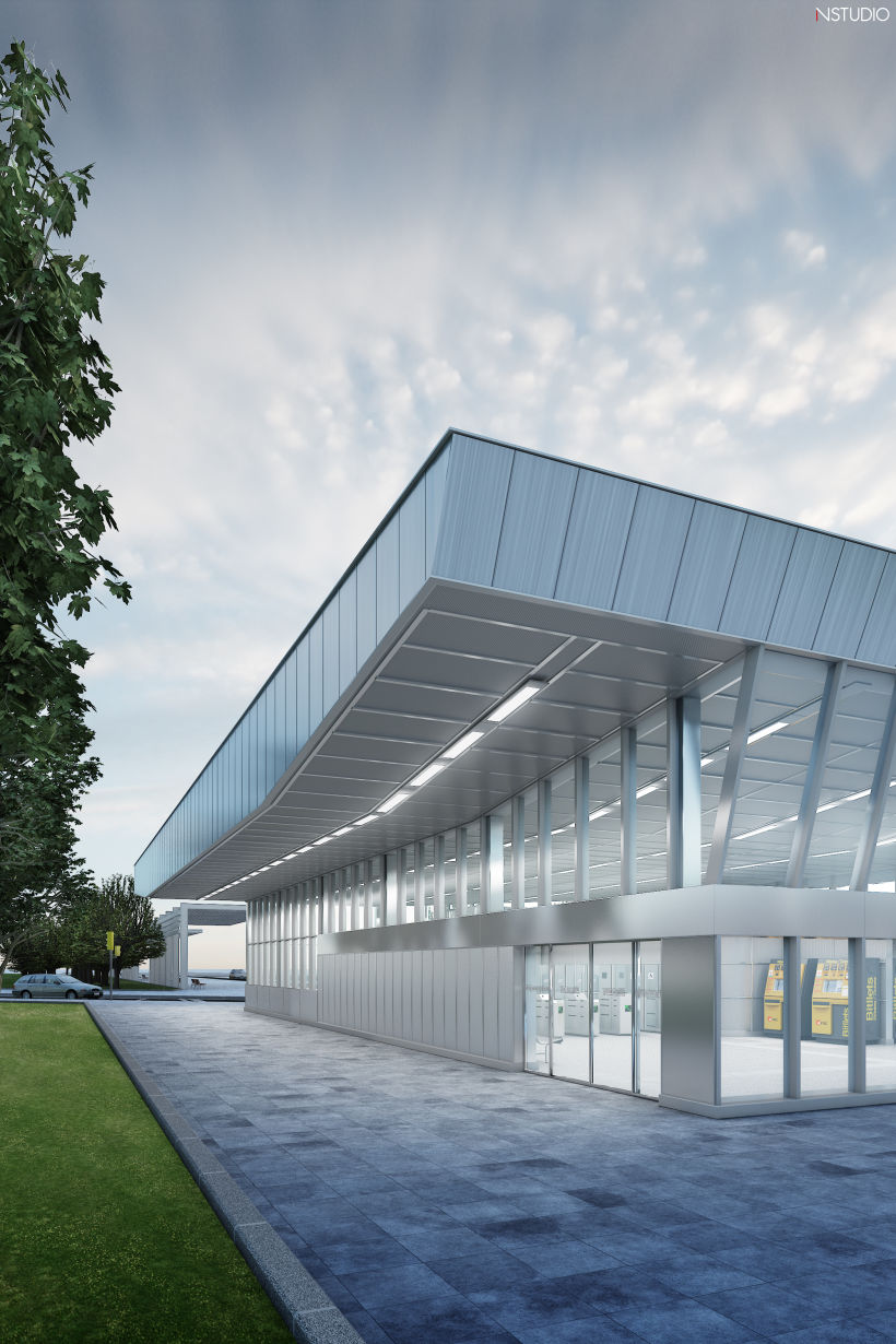 CG Images - Arquitectura estación de Ferrocarriles 3