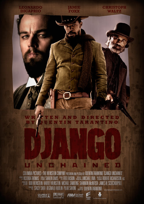 Carteles de Django Unchained 1
