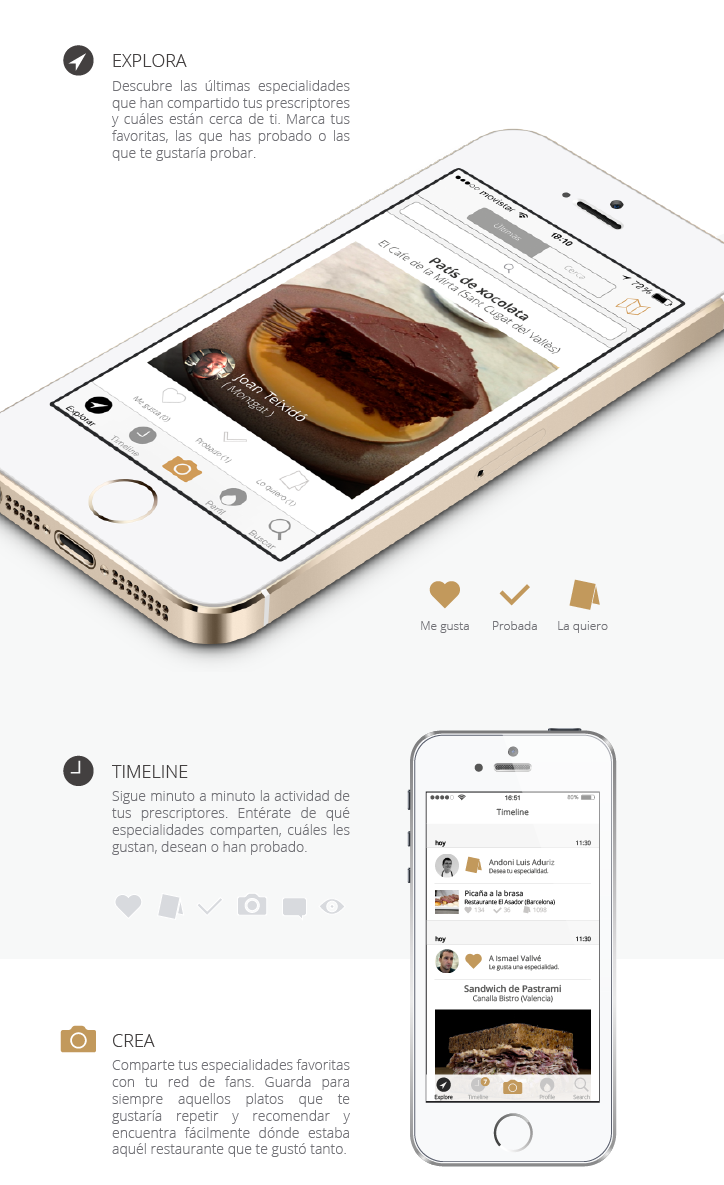 Onfan app - Recomendaciones gastronómicas personalizadas 1