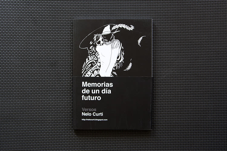 Diseño y maquetación para el libro: Memorias de un día futuro,  de Nelo Curti. 0