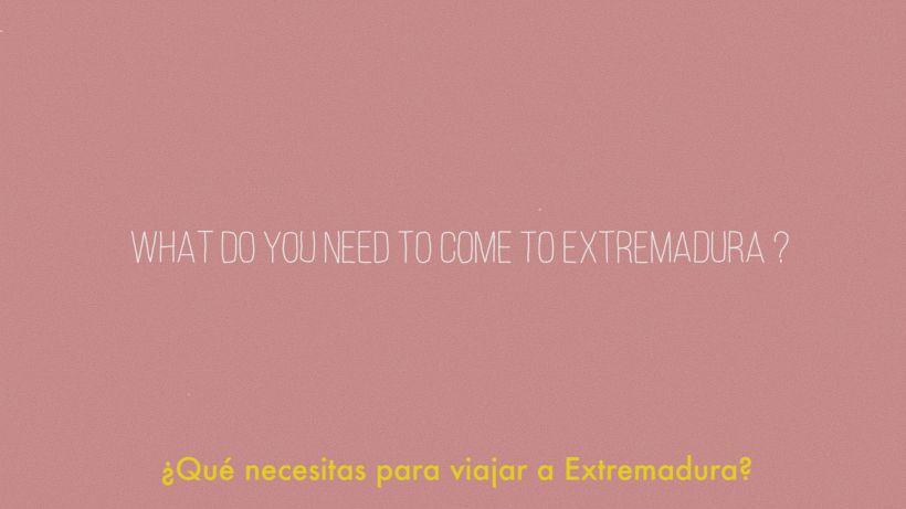 What do you need to come to Extremadura? Viajarextremadura.com 0